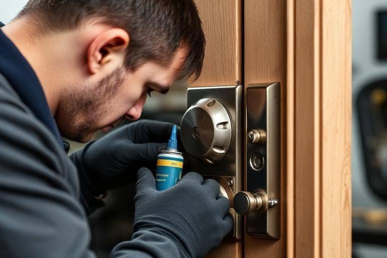 Maintenance et réparation de porte